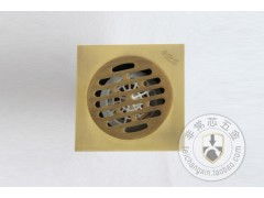 非常芯防臭黃銅拉絲地漏 廠家直銷品質(zhì)之選，衛(wèi)生潔具行業(yè)新典范